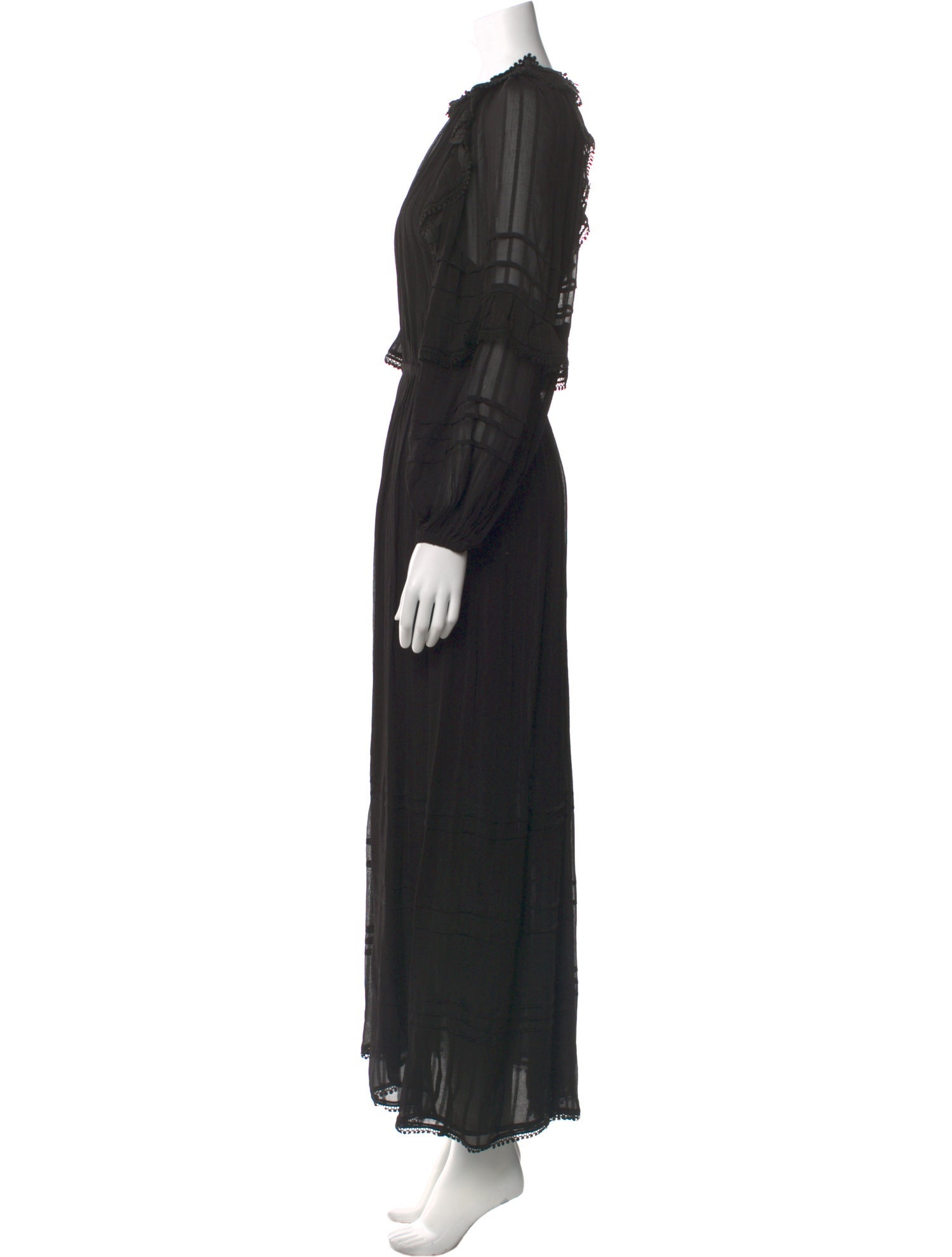 Étoile Isabel Marant Crew Neck Long Dress