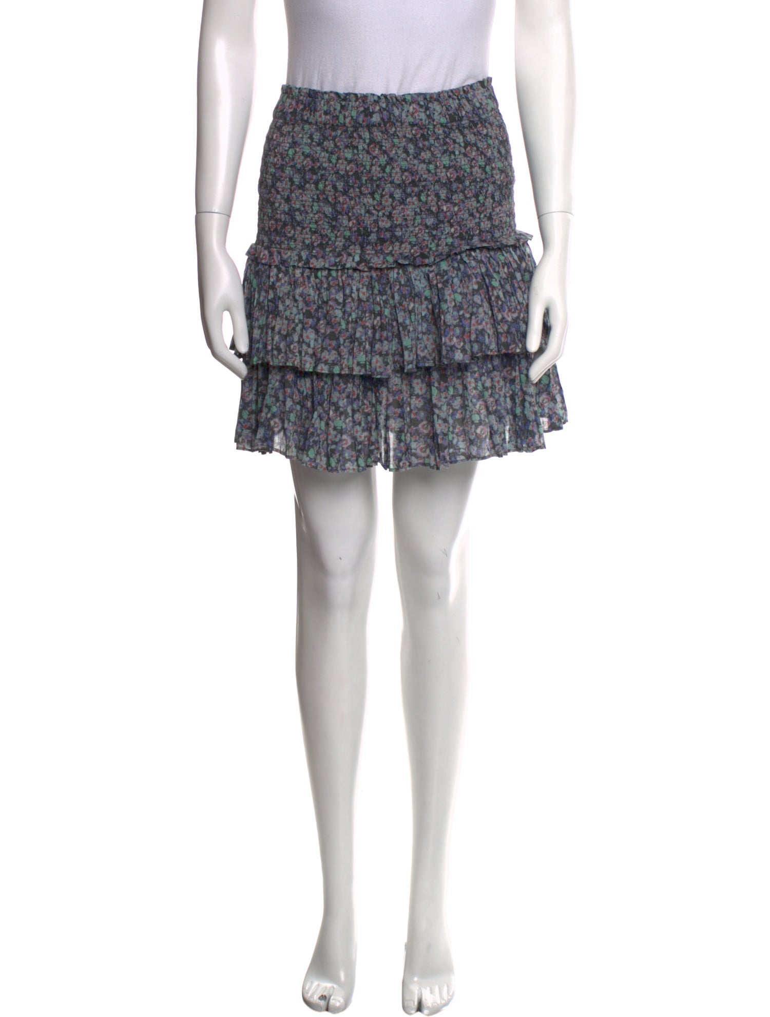 Étoile Isabel Marant Floral Print Mini Skirt