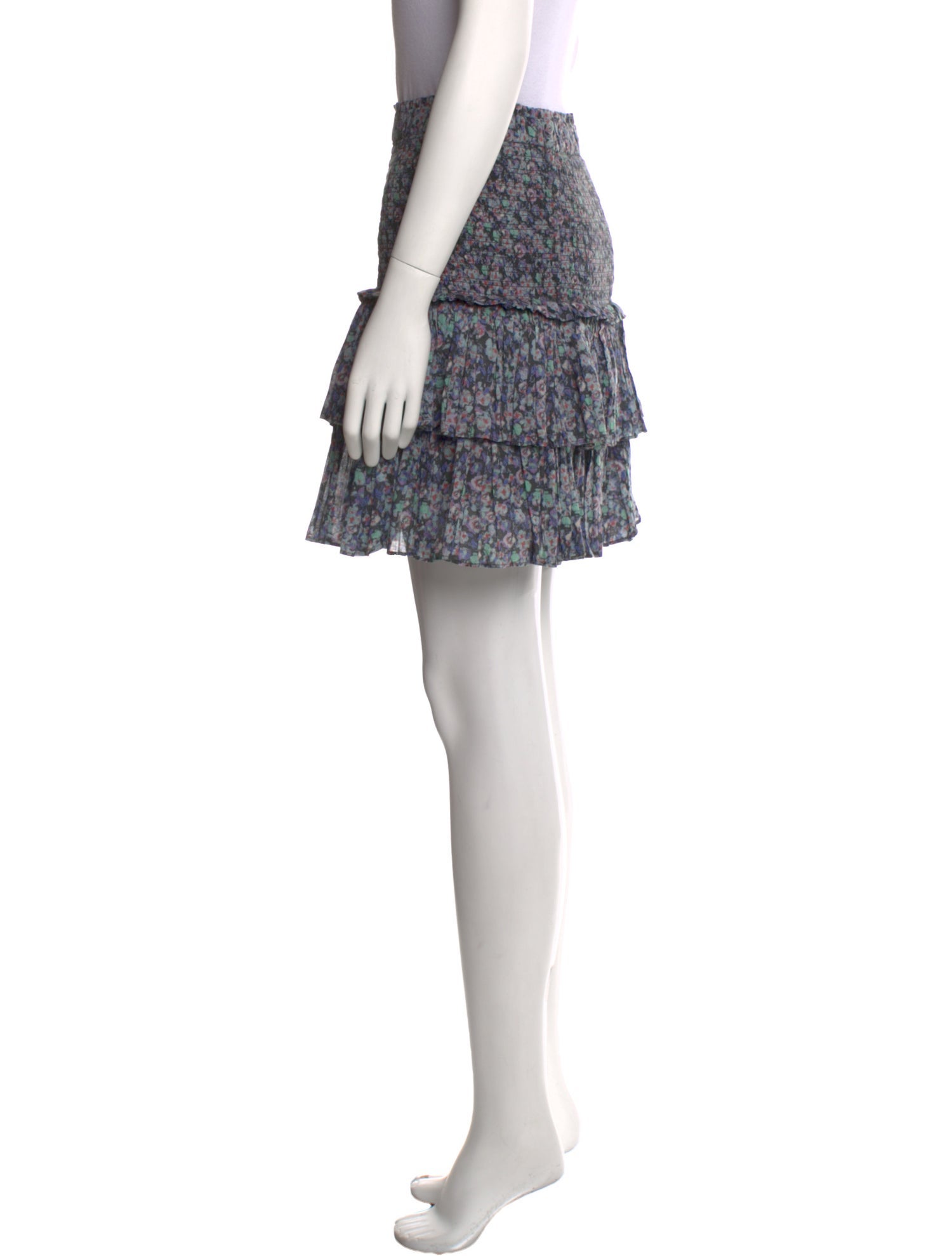 Étoile Isabel Marant Floral Print Mini Skirt