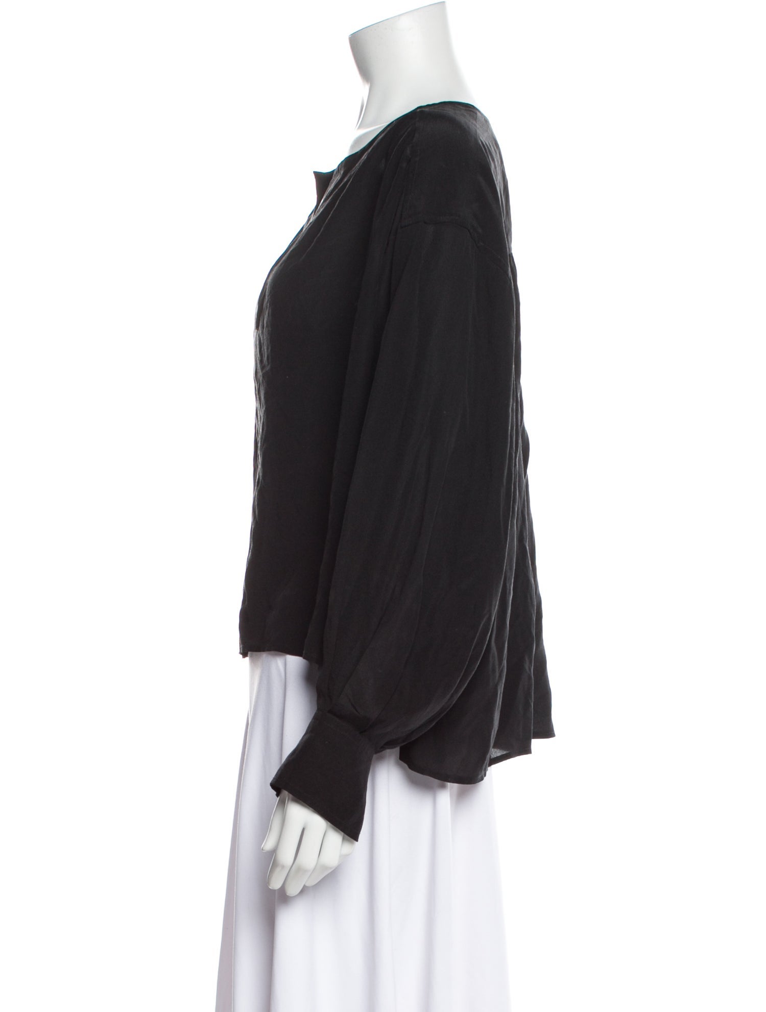 Étoile Isabel Marant Silk V-Neck Blouse