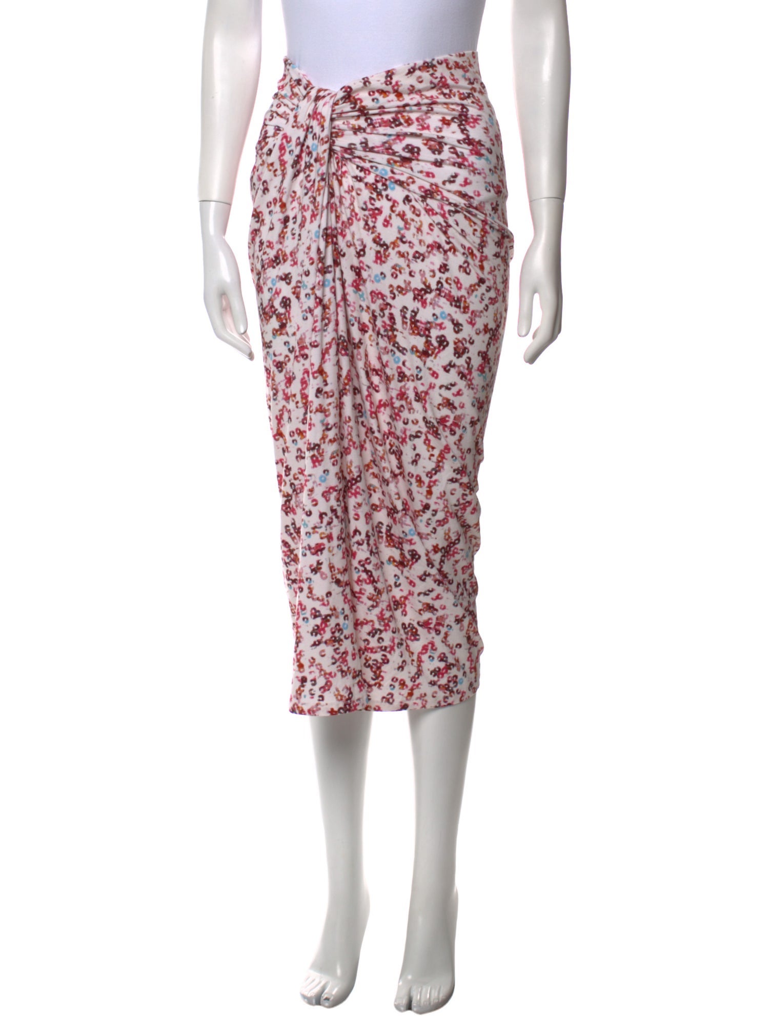 Étoile Isabel Marant Floral Print Midi Length Skirt