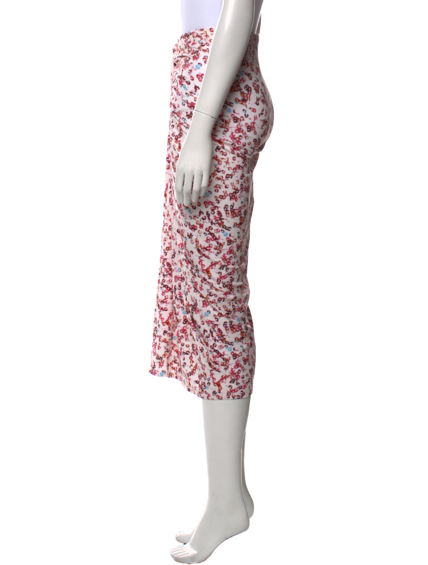 Étoile Isabel Marant Floral Print Midi Length Skirt