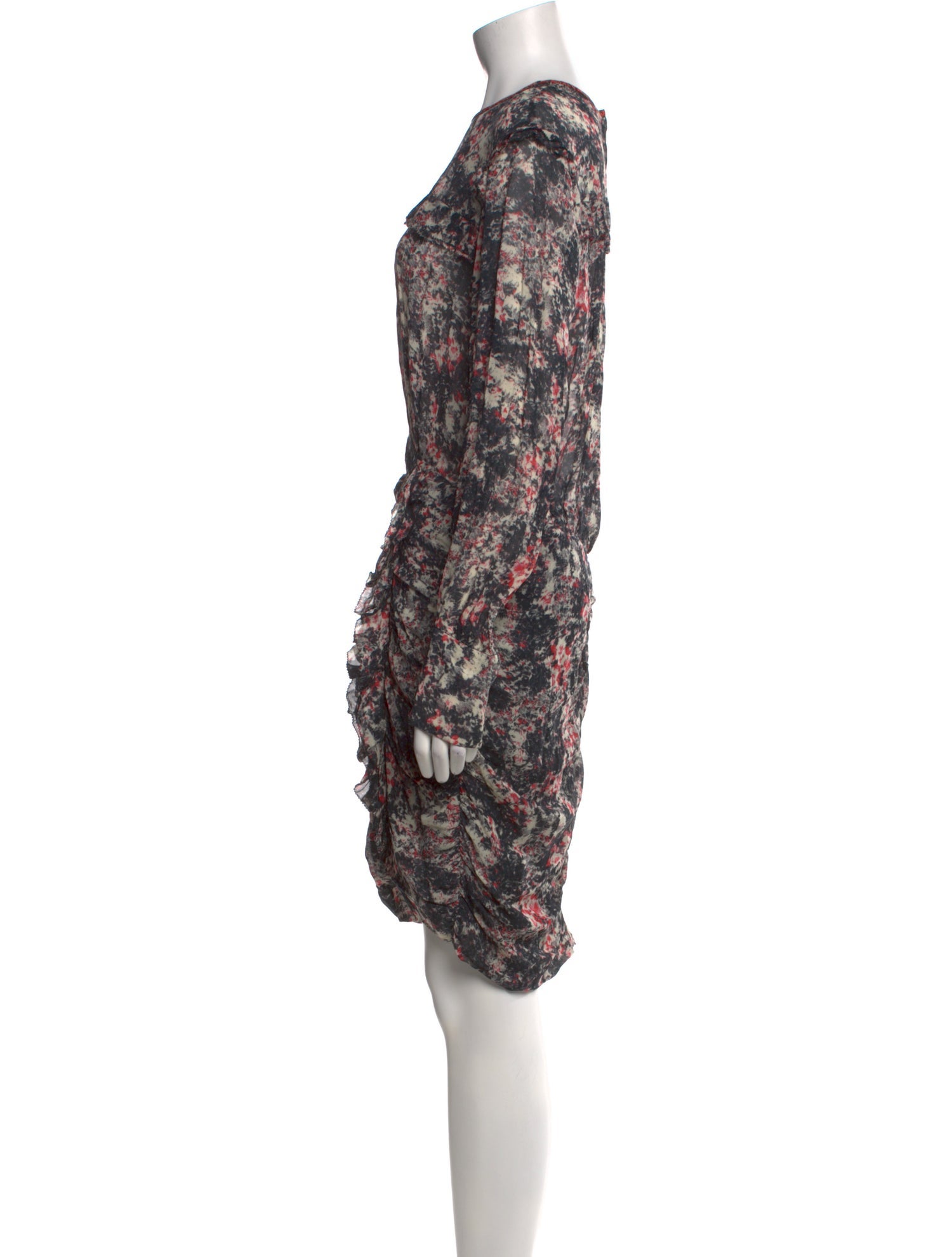 Étoile Isabel Marant Floral Print Knee-Length Dress