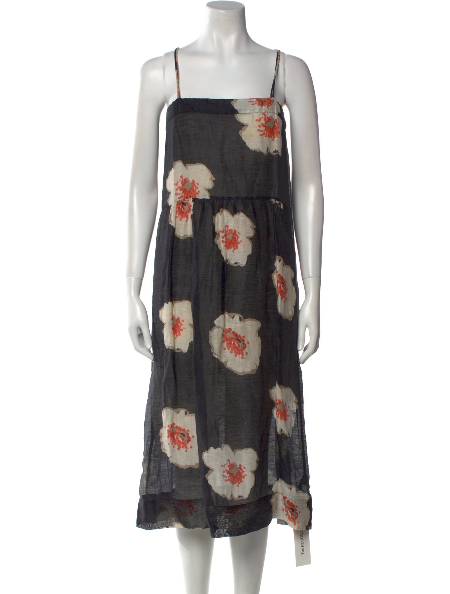 Étoile Isabel Marant Linen Midi Length Dress
