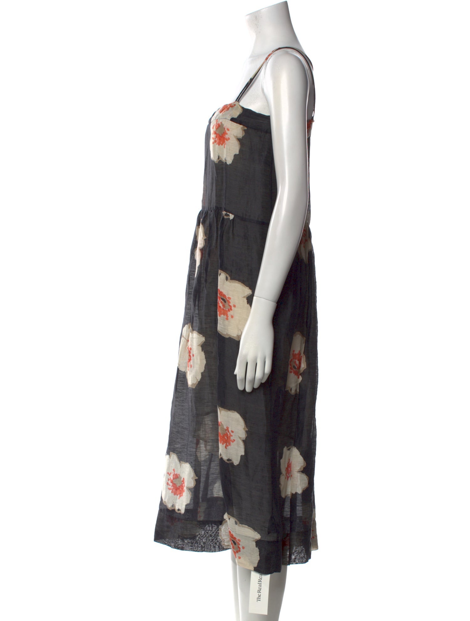 Étoile Isabel Marant Linen Midi Length Dress