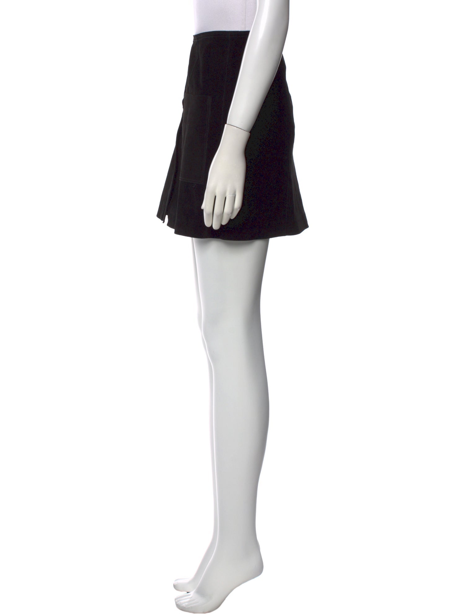 Étoile Isabel Marant Calf Leather Mini Skirt