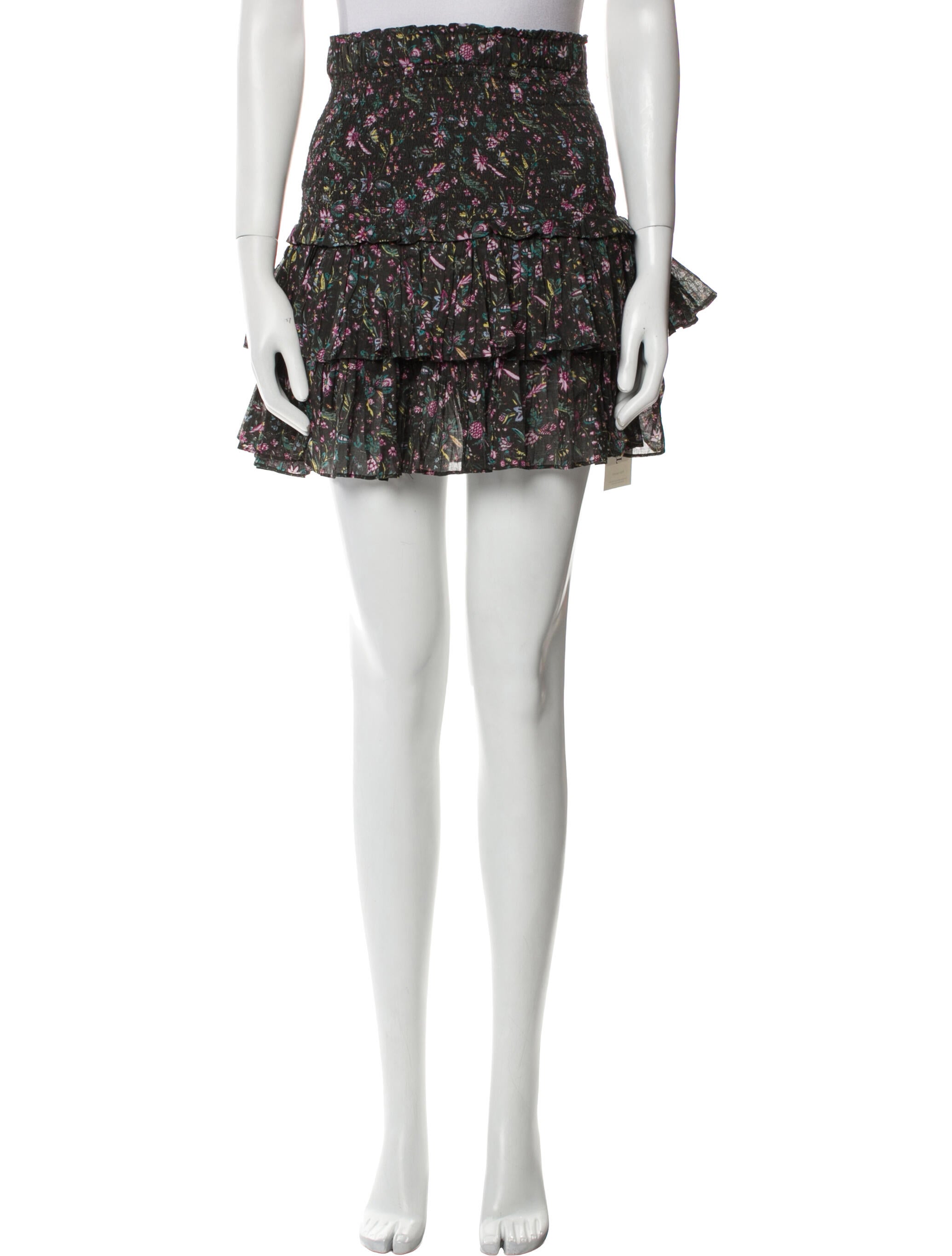 Étoile Isabel Marant Floral Print Midi Length Skirt