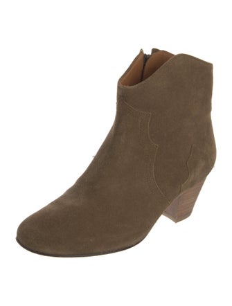 Étoile Isabel Marant Suede Western Boots