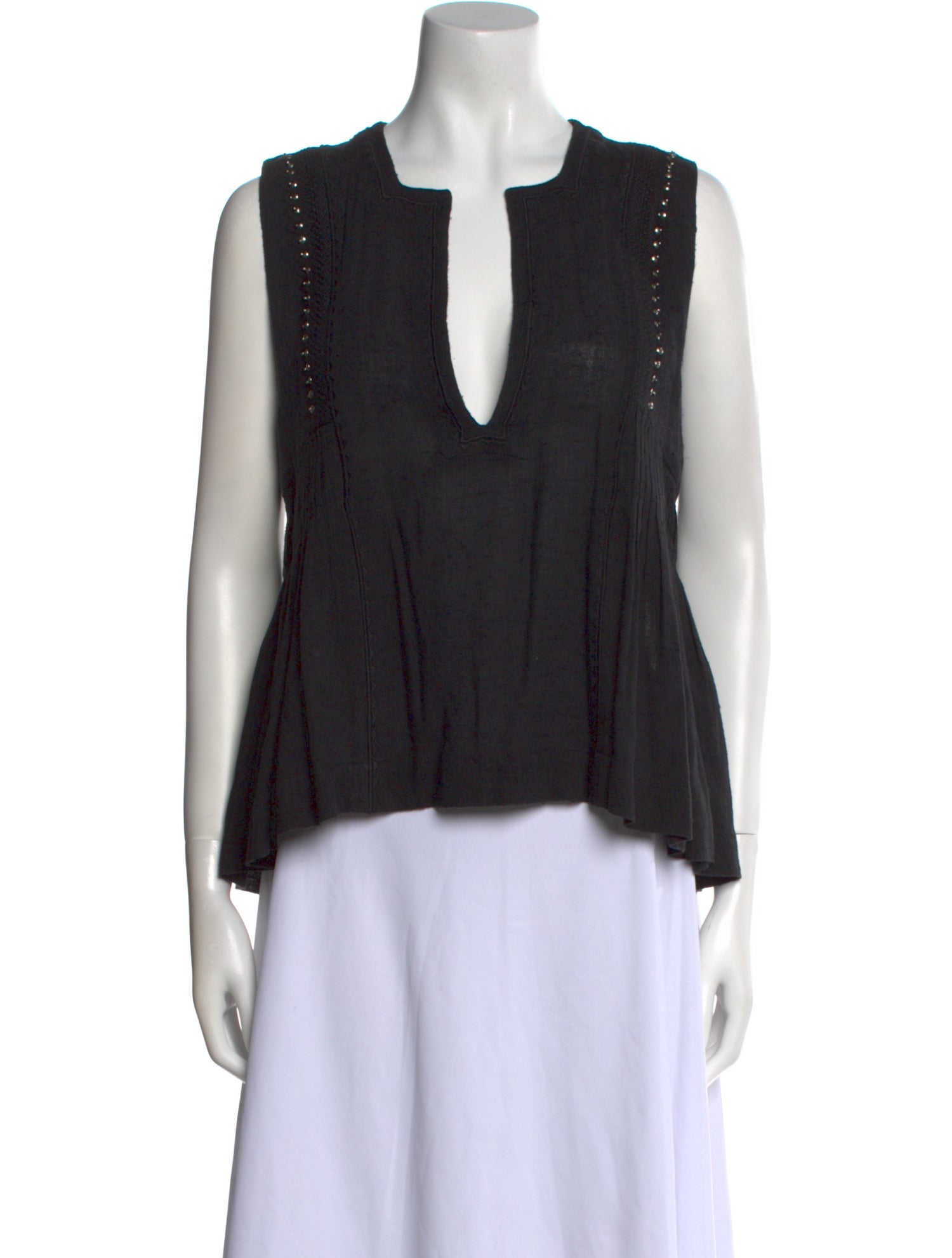 Étoile Isabel Marant V-Neck Sleeveless Top
