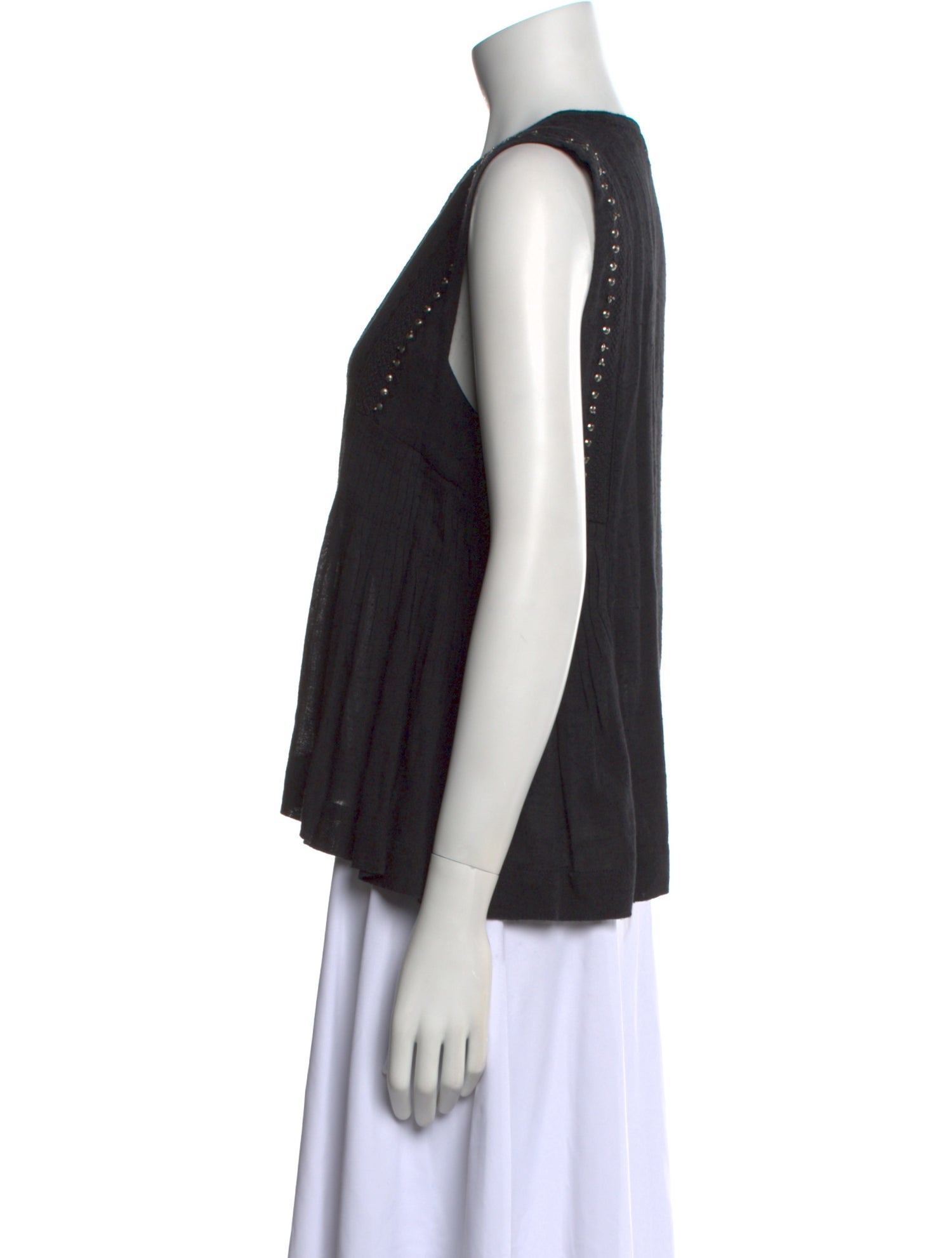 Étoile Isabel Marant V-Neck Sleeveless Top