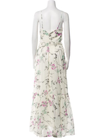 Étoile Isabel Marant Floral Print Long Dress