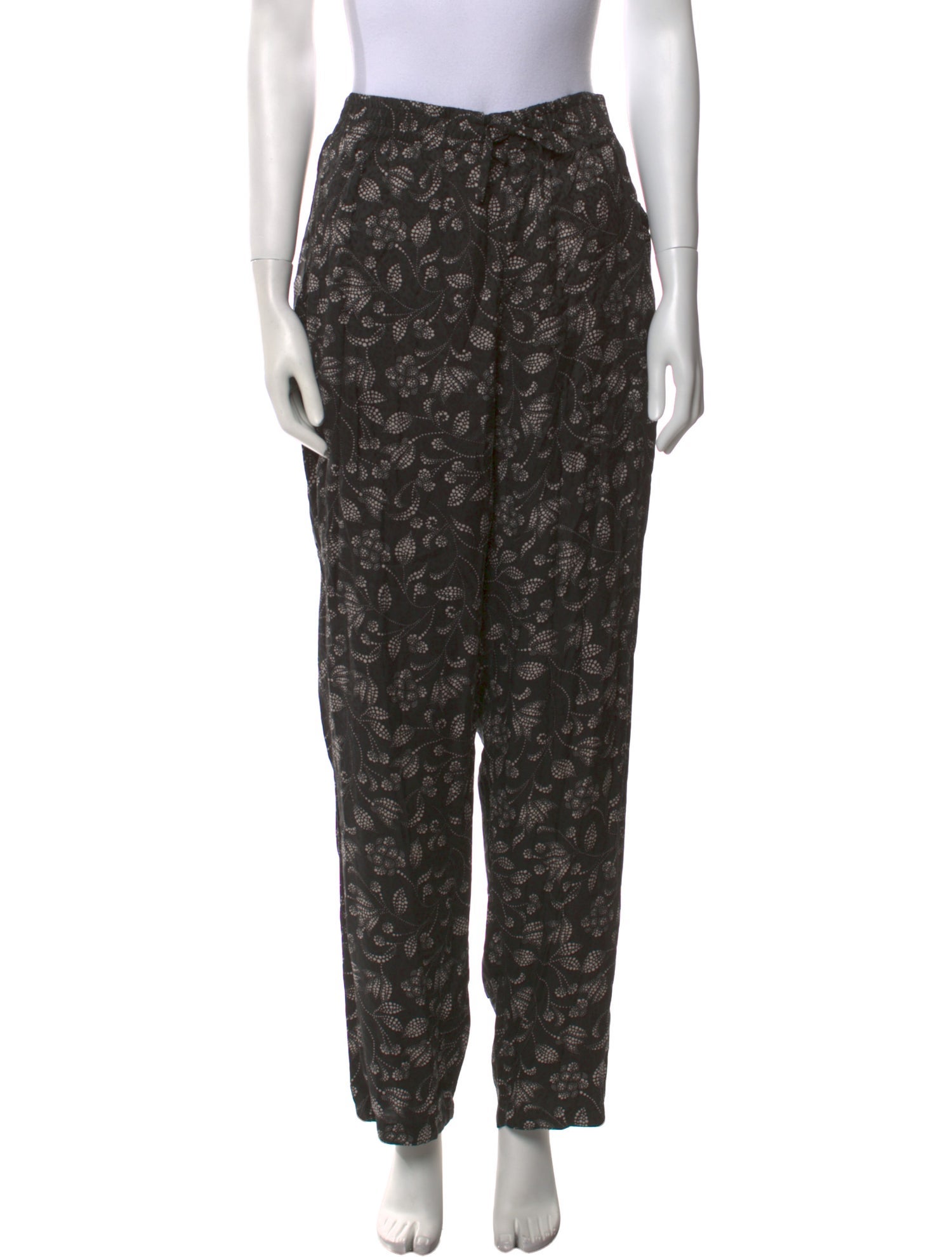 Étoile Isabel Marant Printed Straight Leg Pants