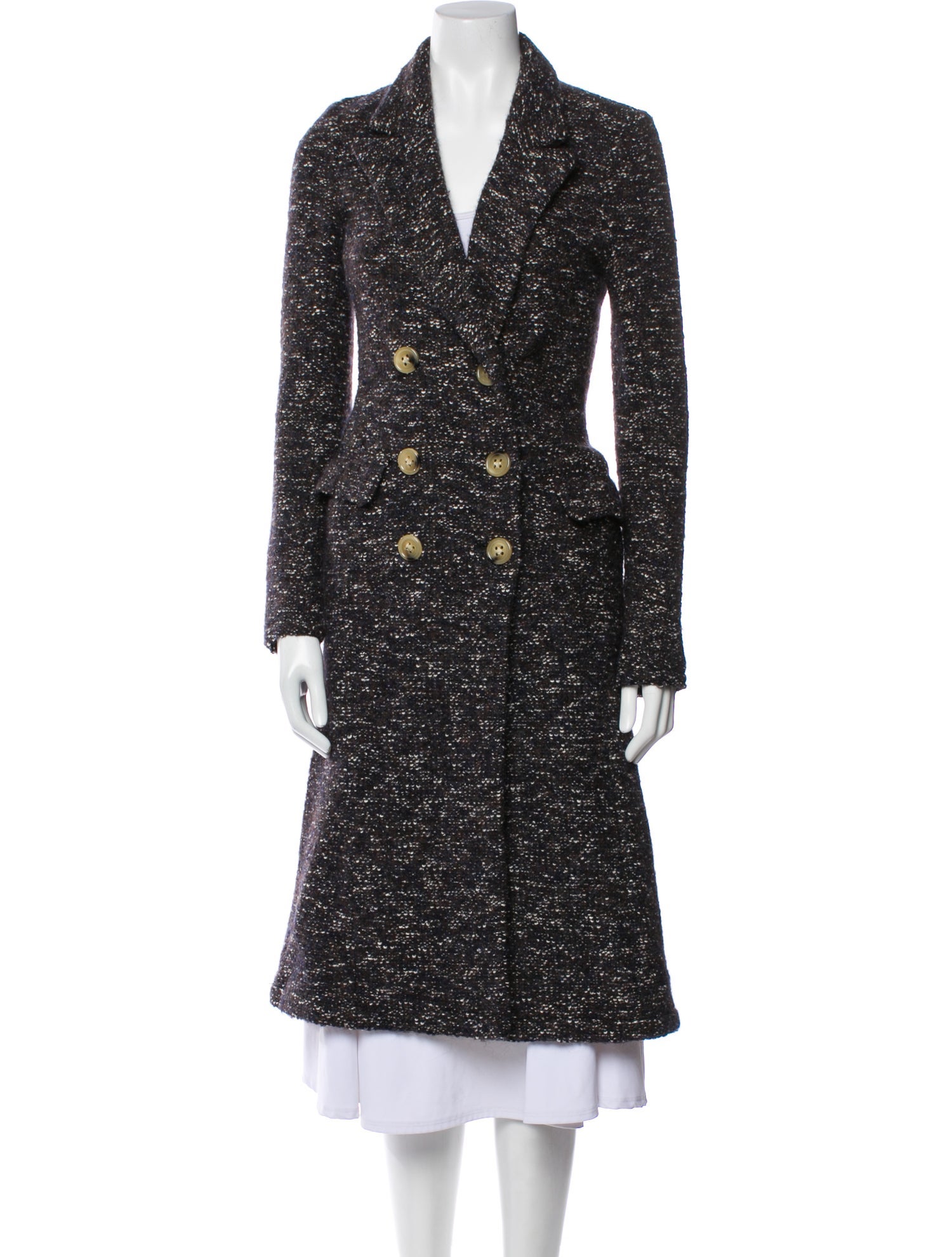 Étoile Isabel Marant Tweed Pattern Coat