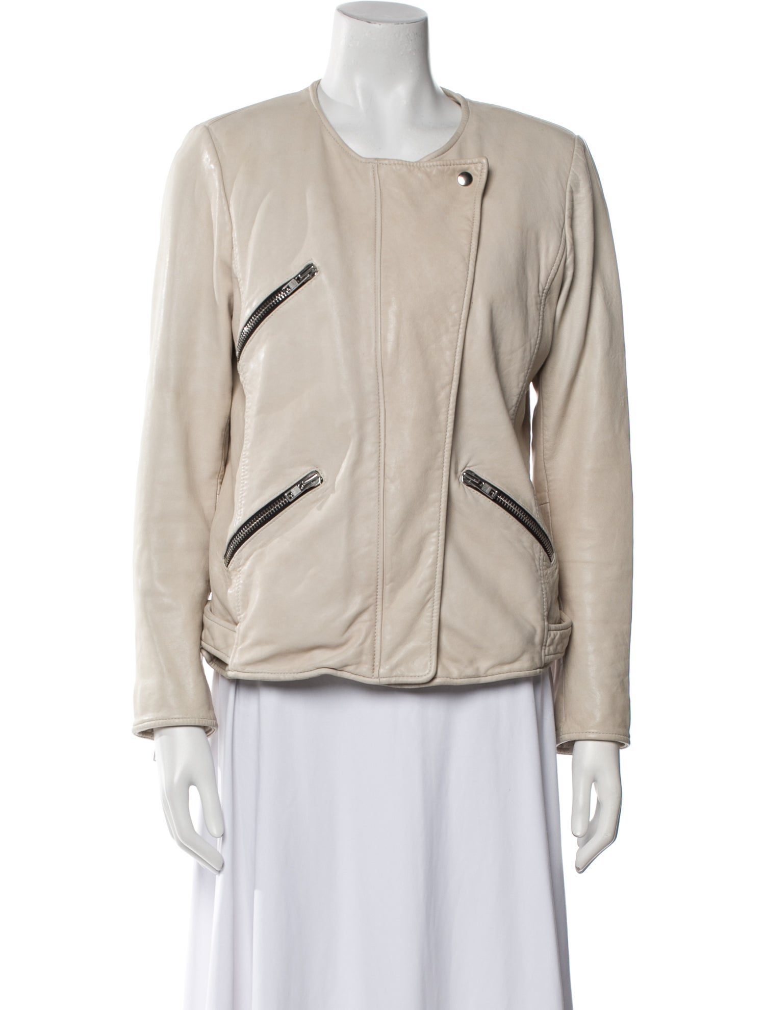 Étoile Isabel Marant Lambskin Biker Jacket