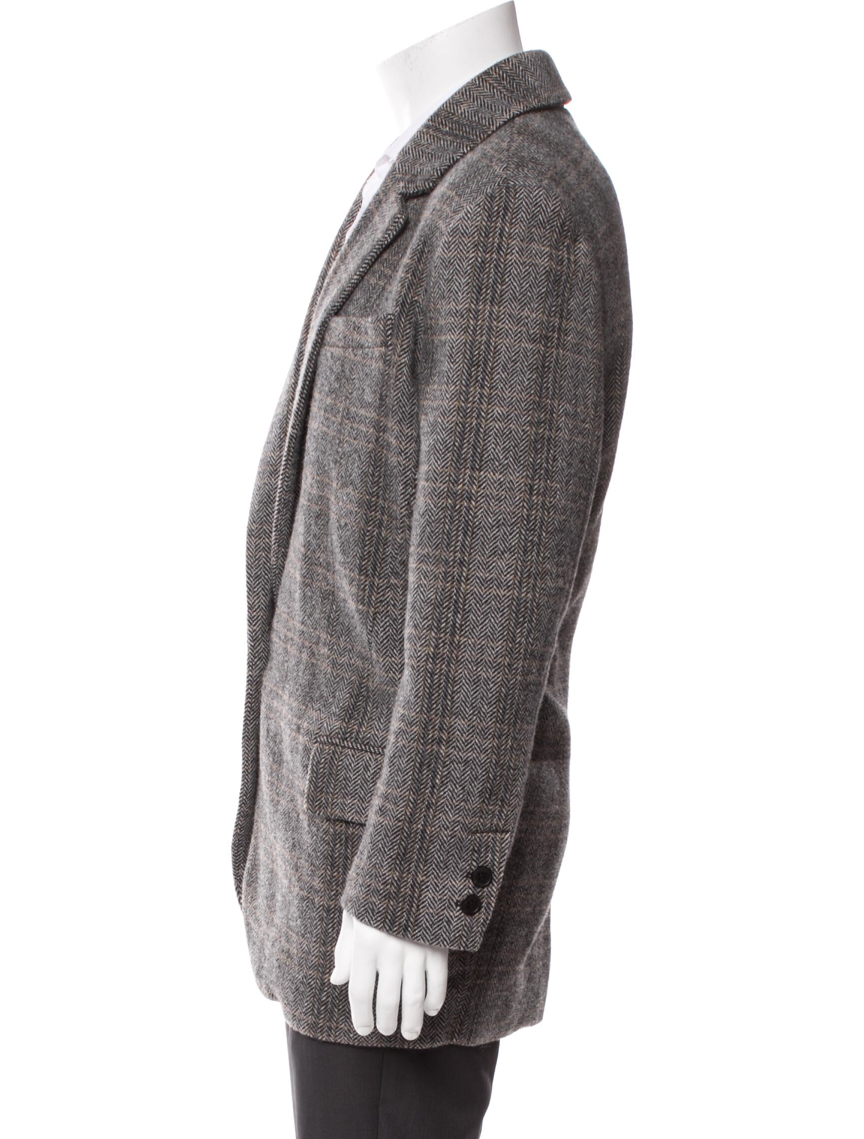 Étoile Isabel Marant Wool Plaid Print Blazer