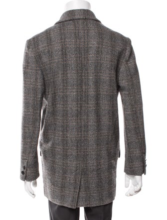 Étoile Isabel Marant Wool Plaid Print Blazer