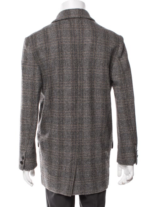 Étoile Isabel Marant Wool Plaid Print Blazer