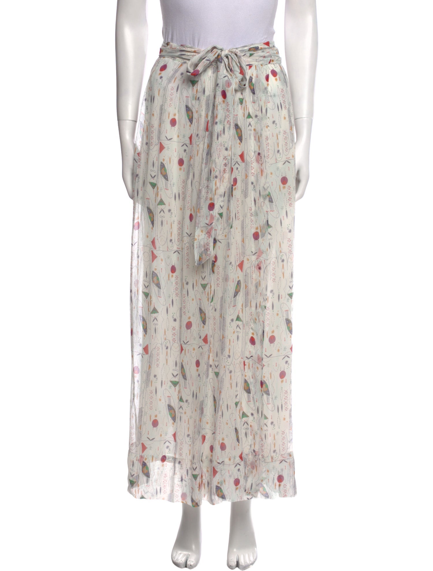 Étoile Isabel Marant Silk Midi Length Skirt w/ Tags