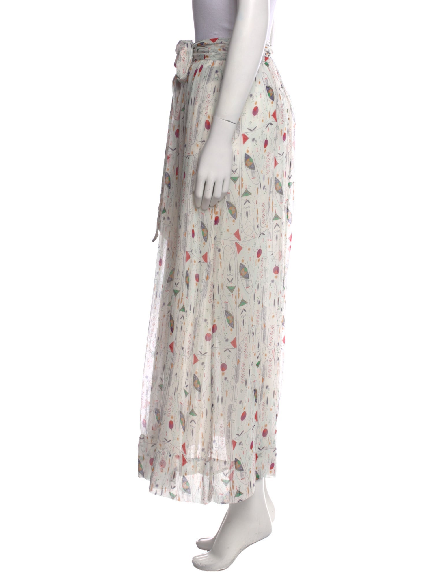 Étoile Isabel Marant Silk Midi Length Skirt w/ Tags