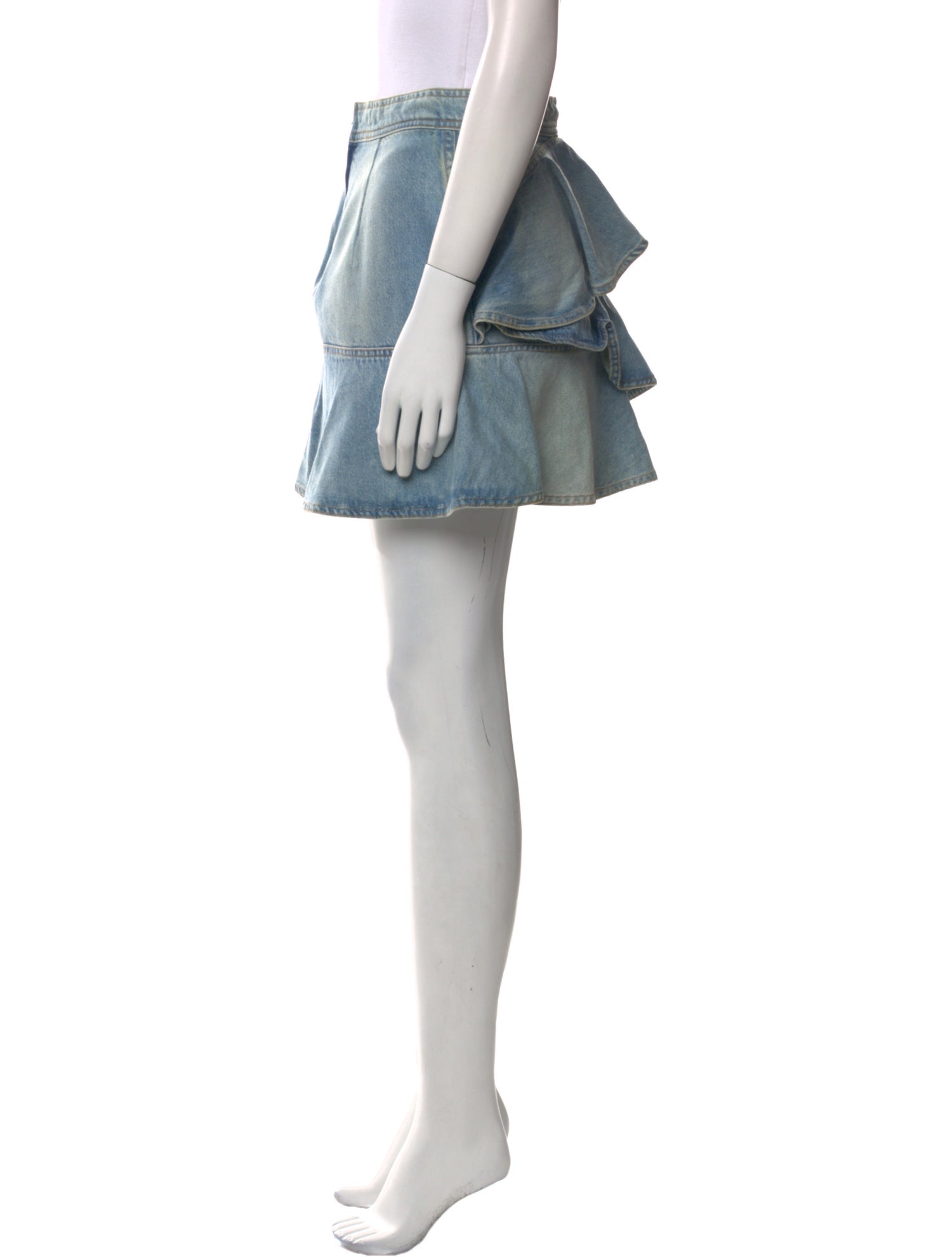 Étoile Isabel Marant Ruffle Embellishment Mini Skirt