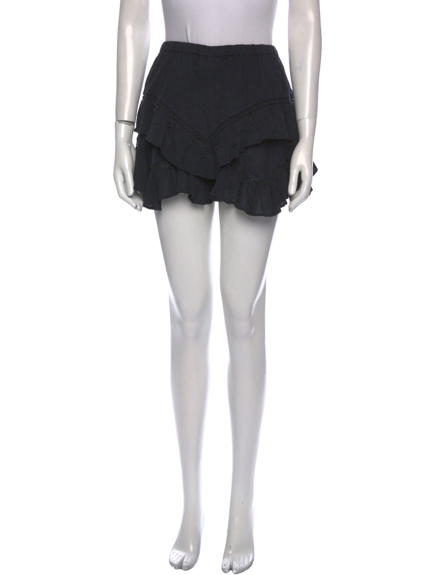 Étoile Isabel Marant Ruffle Embellishment Mini Skirt