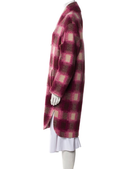 Étoile Isabel Marant Plaid Print Coat