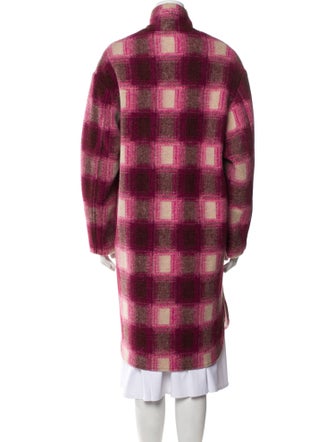 Étoile Isabel Marant Plaid Print Coat