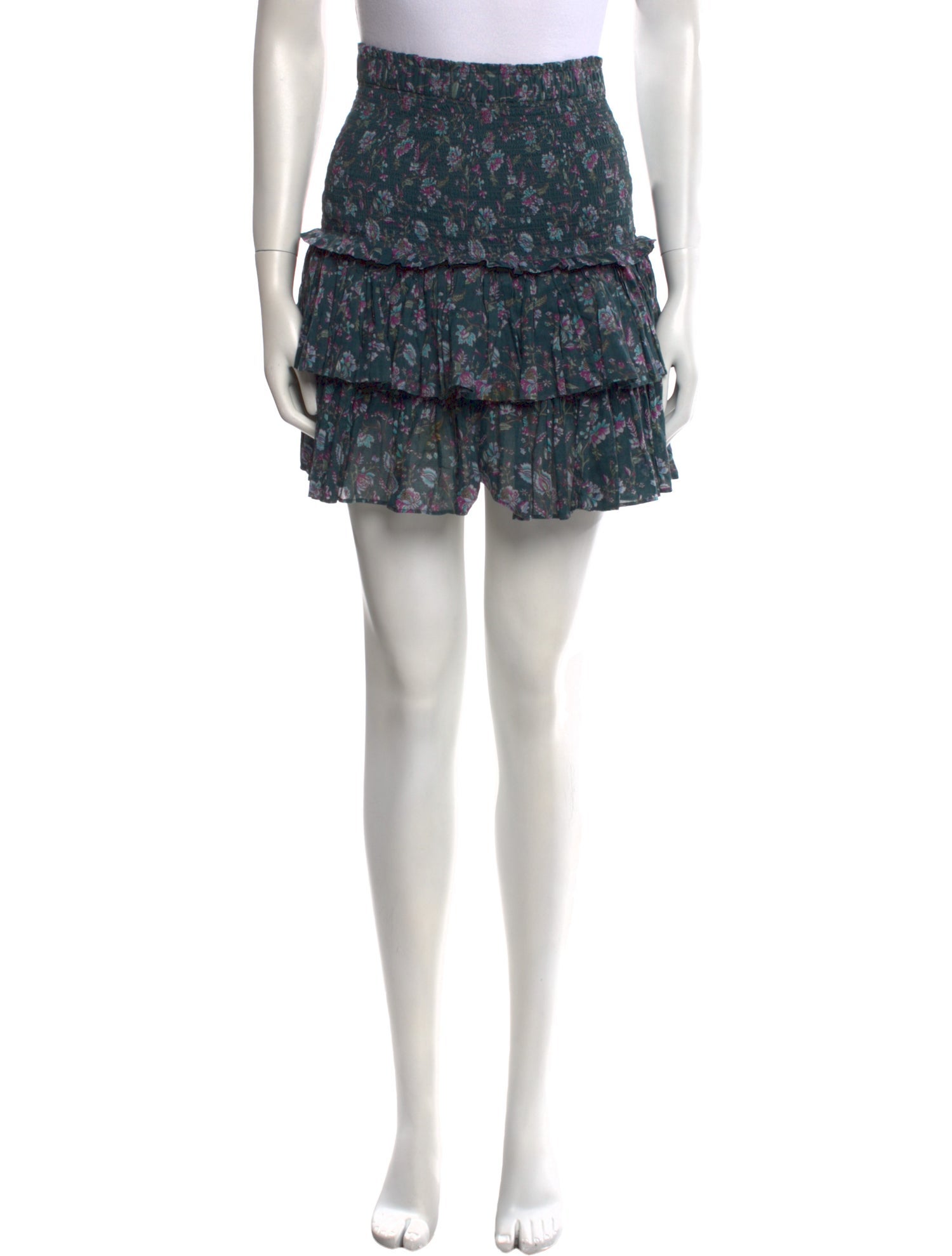 Étoile Isabel Marant Floral Print Mini Skirt