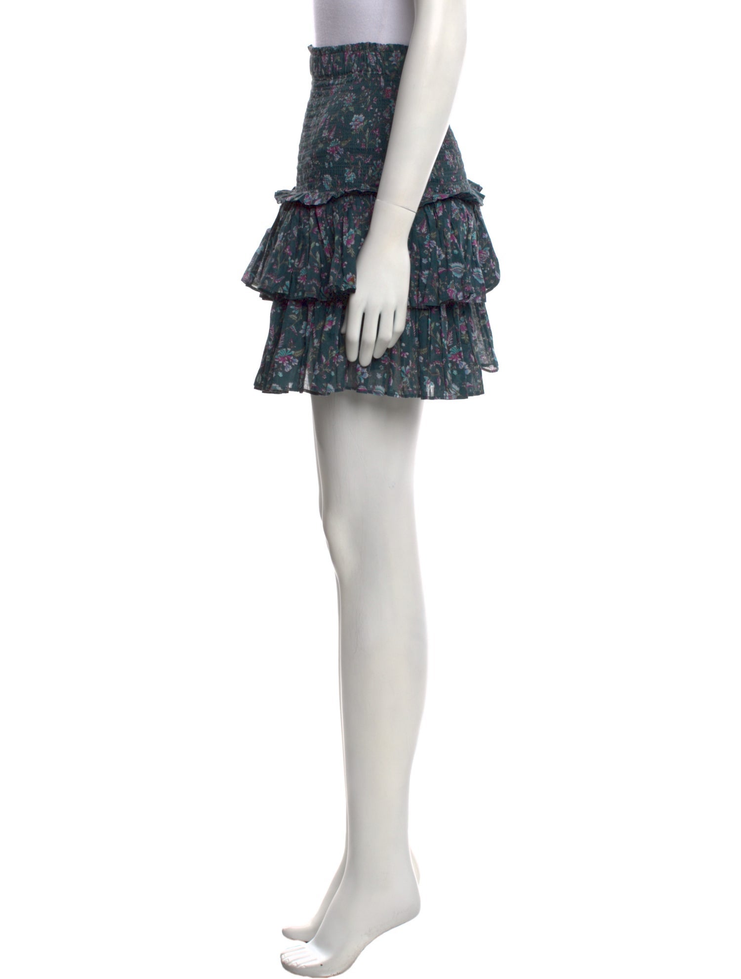 Étoile Isabel Marant Floral Print Mini Skirt