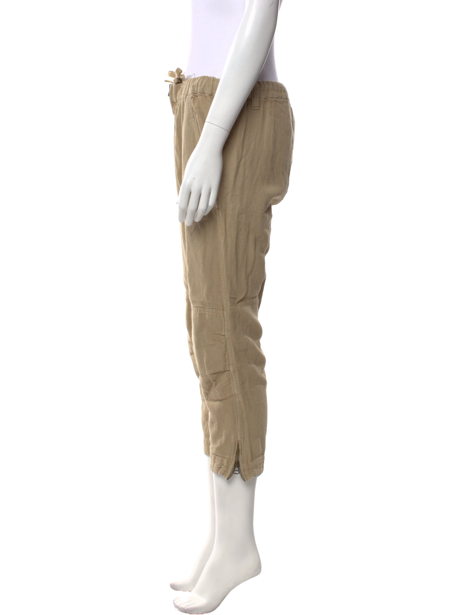 Étoile Isabel Marant Linen Straight Leg Pants