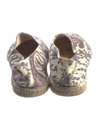 Étoile Isabel Marant Canvas Paisley Print Espadrilles