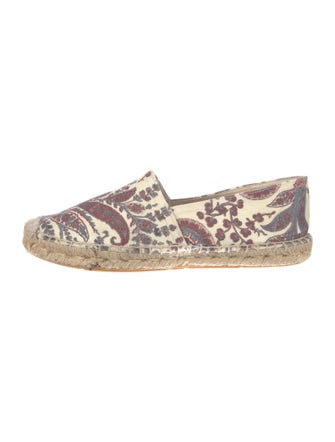 Étoile Isabel Marant Canvas Paisley Print Espadrilles