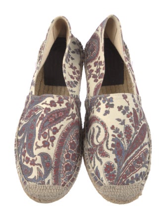 Étoile Isabel Marant Canvas Paisley Print Espadrilles