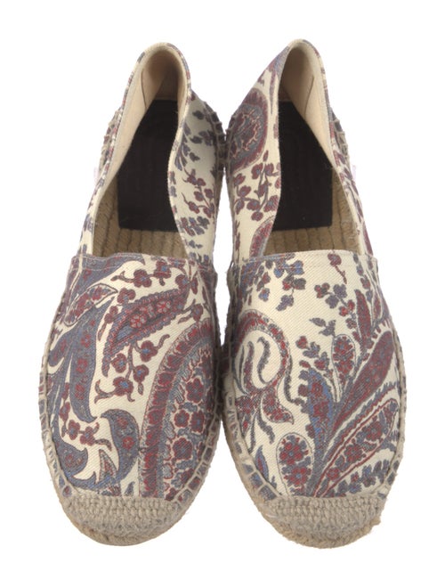 Étoile Isabel Marant Canvas Paisley Print Espadrilles
