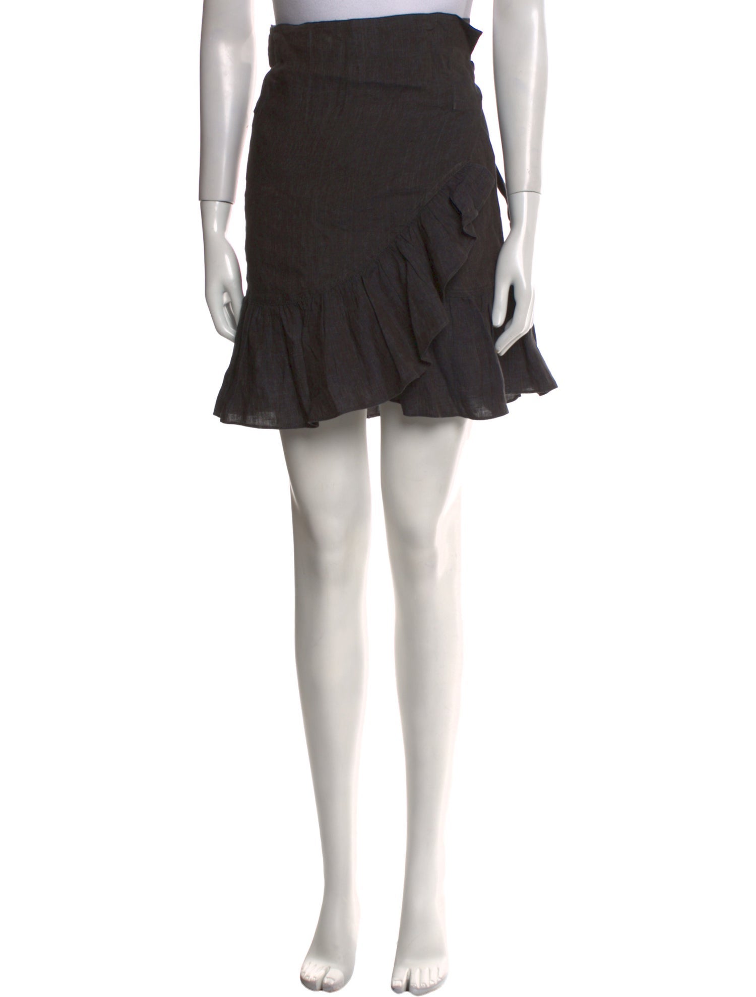 Étoile Isabel Marant Ruffle Embellishment Knee-Length Skirt