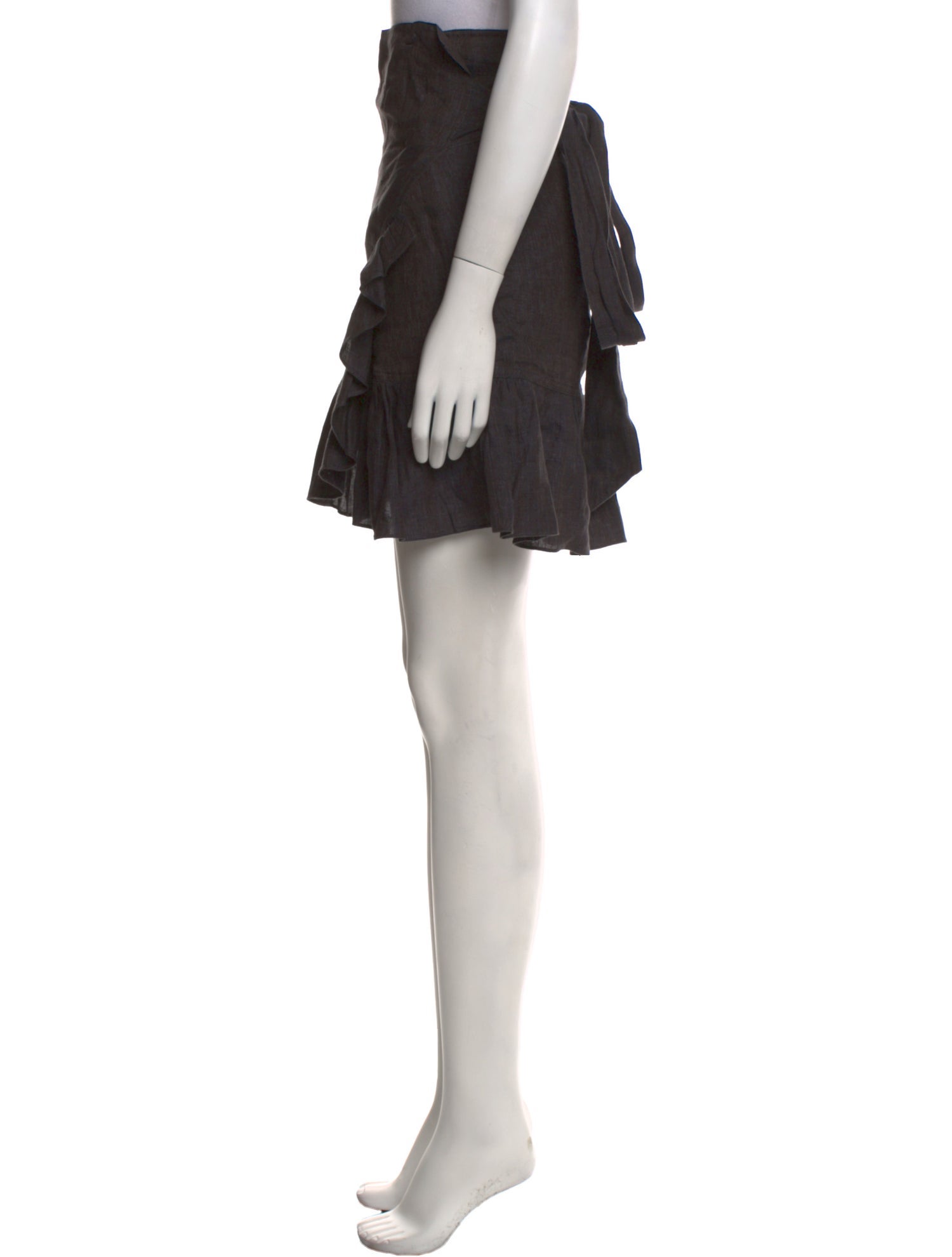 Étoile Isabel Marant Ruffle Embellishment Knee-Length Skirt