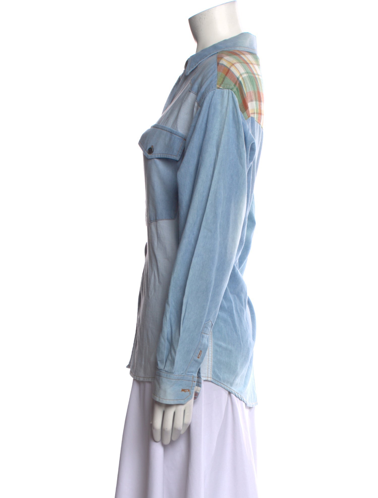 Étoile Isabel Marant Long Sleeve Button-Up Top