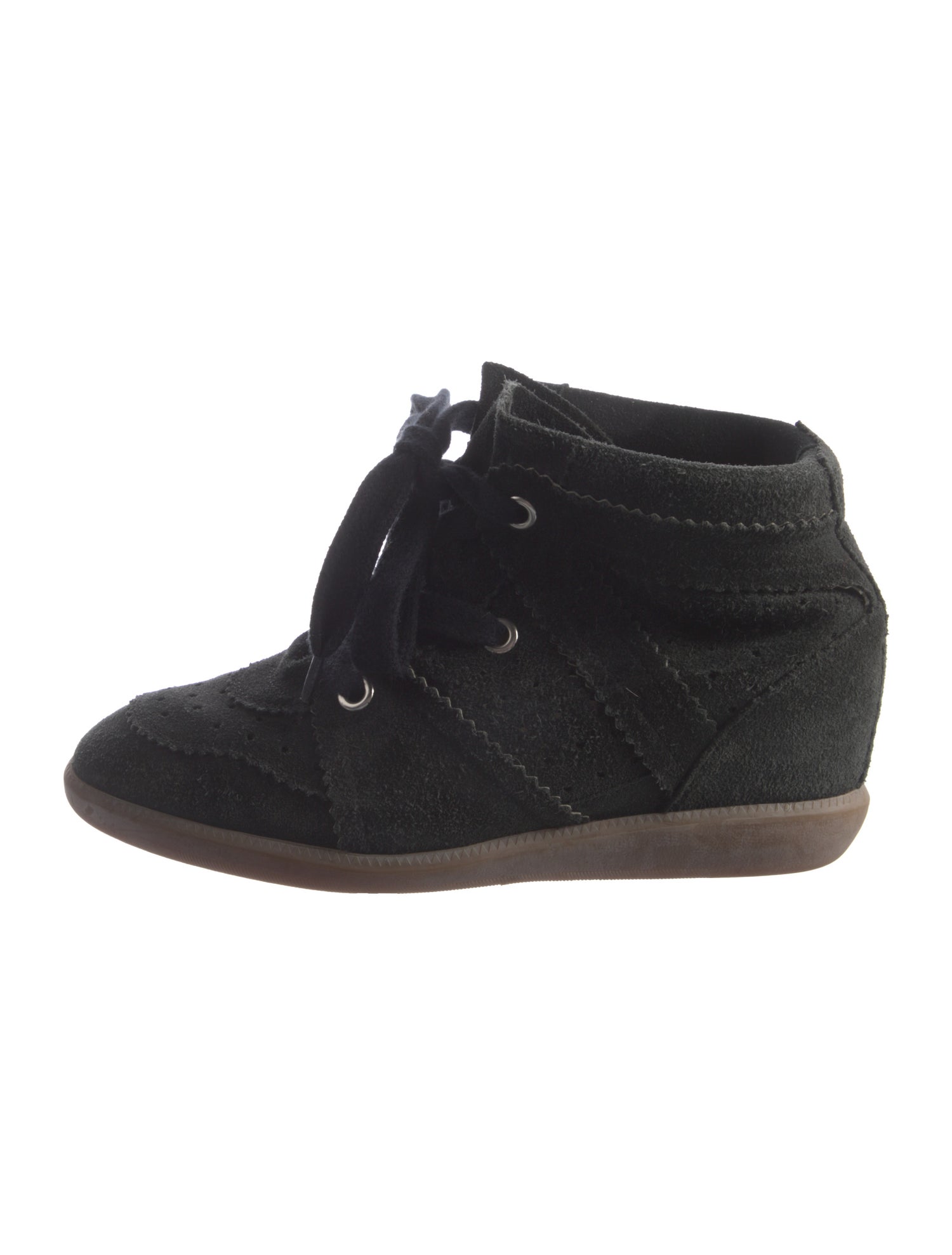 Étoile Isabel Marant Suede Wedge Sneakers
