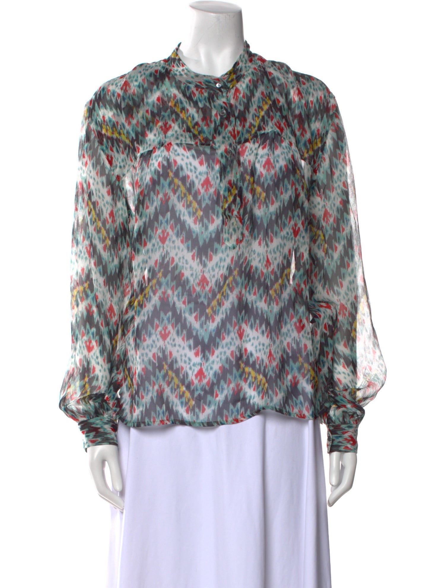 Étoile Isabel Marant Silk Printed Blouse