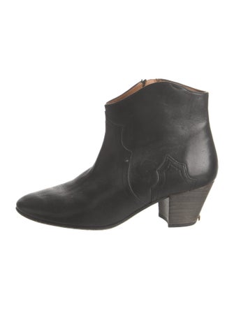 Étoile Isabel Marant Leather Western Boots