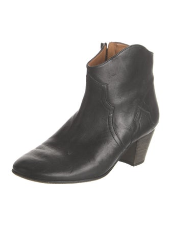 Étoile Isabel Marant Leather Western Boots