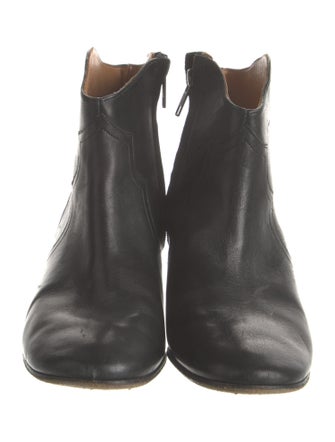 Étoile Isabel Marant Leather Western Boots
