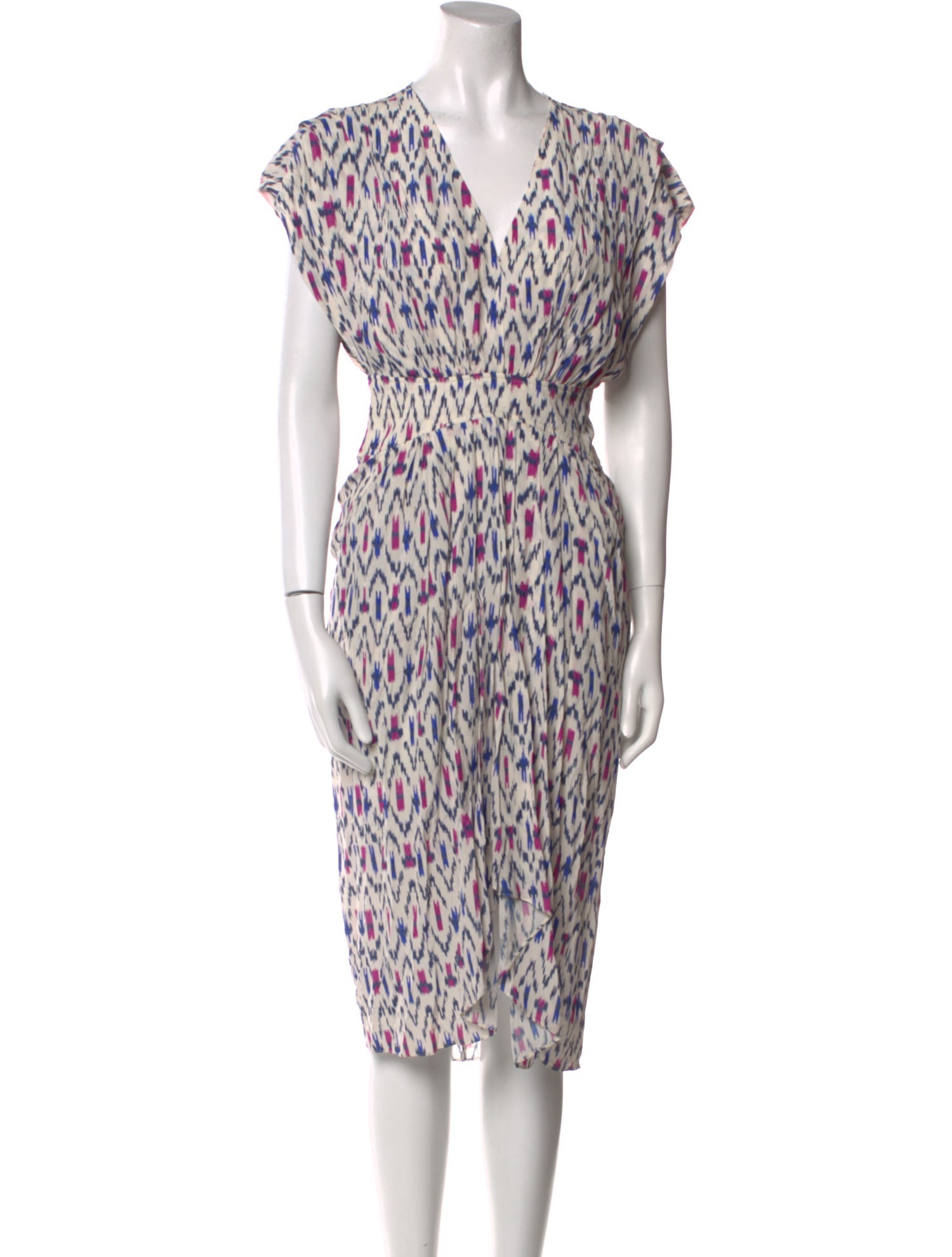 Étoile Isabel Marant Printed Midi Length Dress