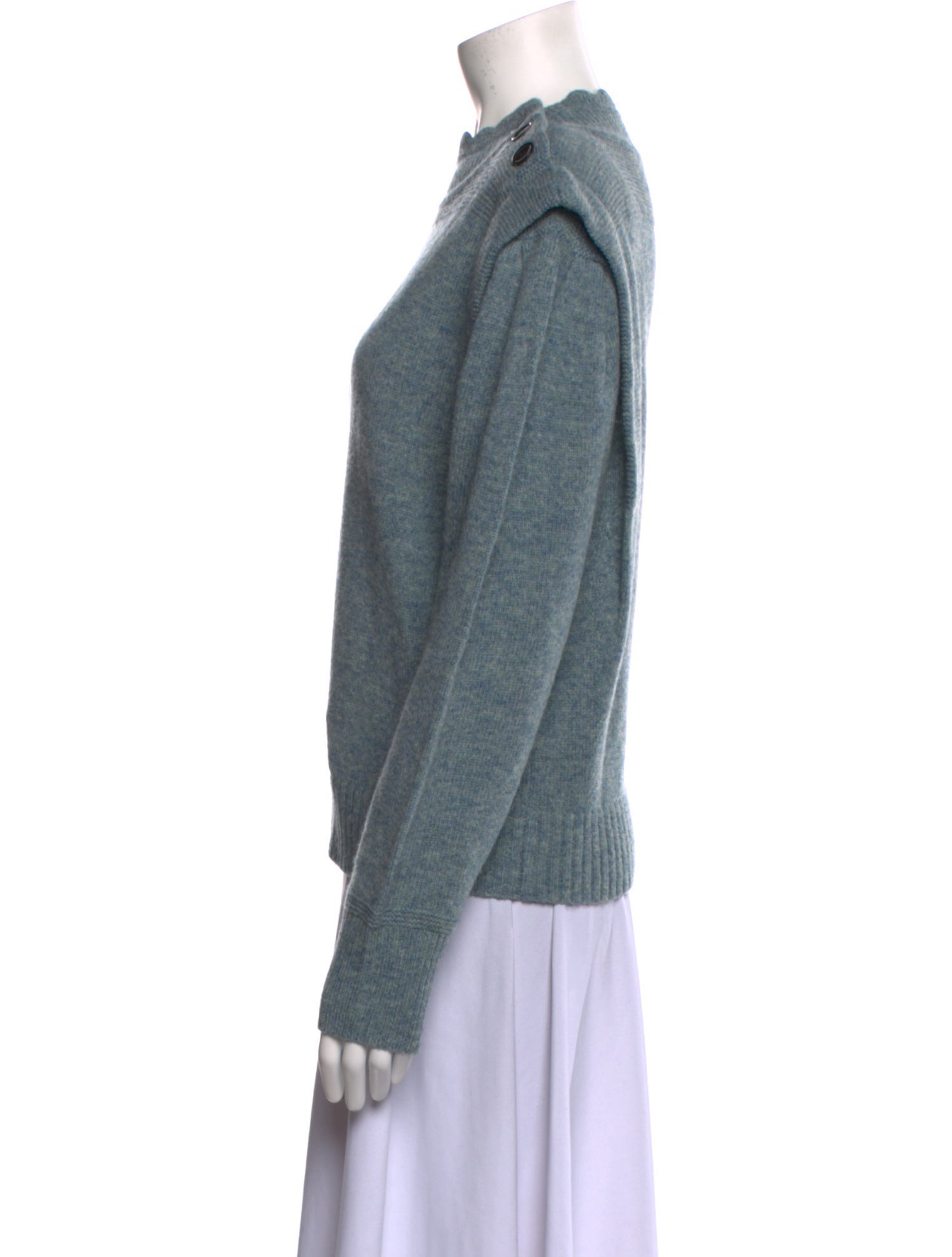 Étoile Isabel Marant Wool Mock Neck Sweater