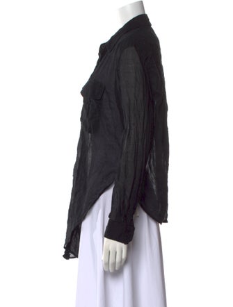 Étoile Isabel Marant Long Sleeve Button-Up Top