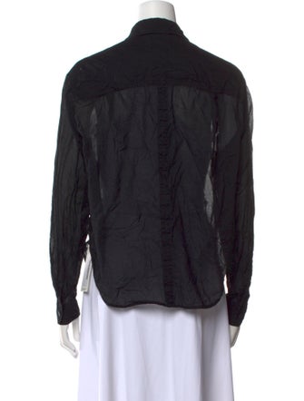 Étoile Isabel Marant Long Sleeve Button-Up Top