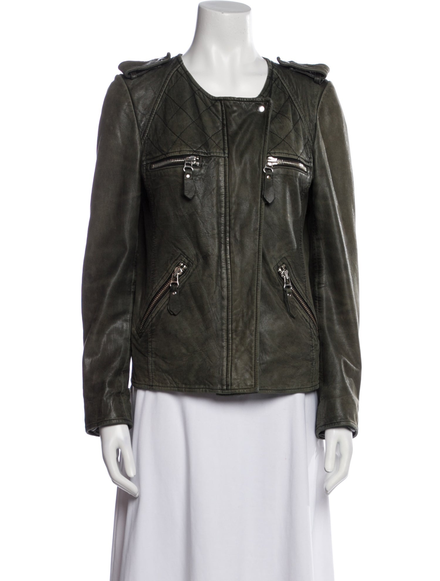 Étoile Isabel Marant Leather Biker Jacket