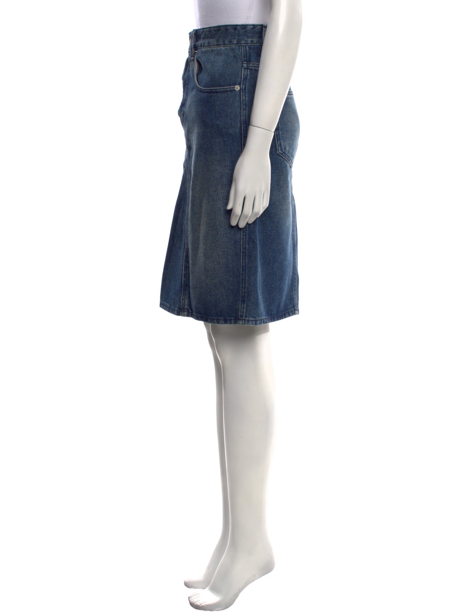 Étoile Isabel Marant Embroidered Accent Knee-Length Skirt