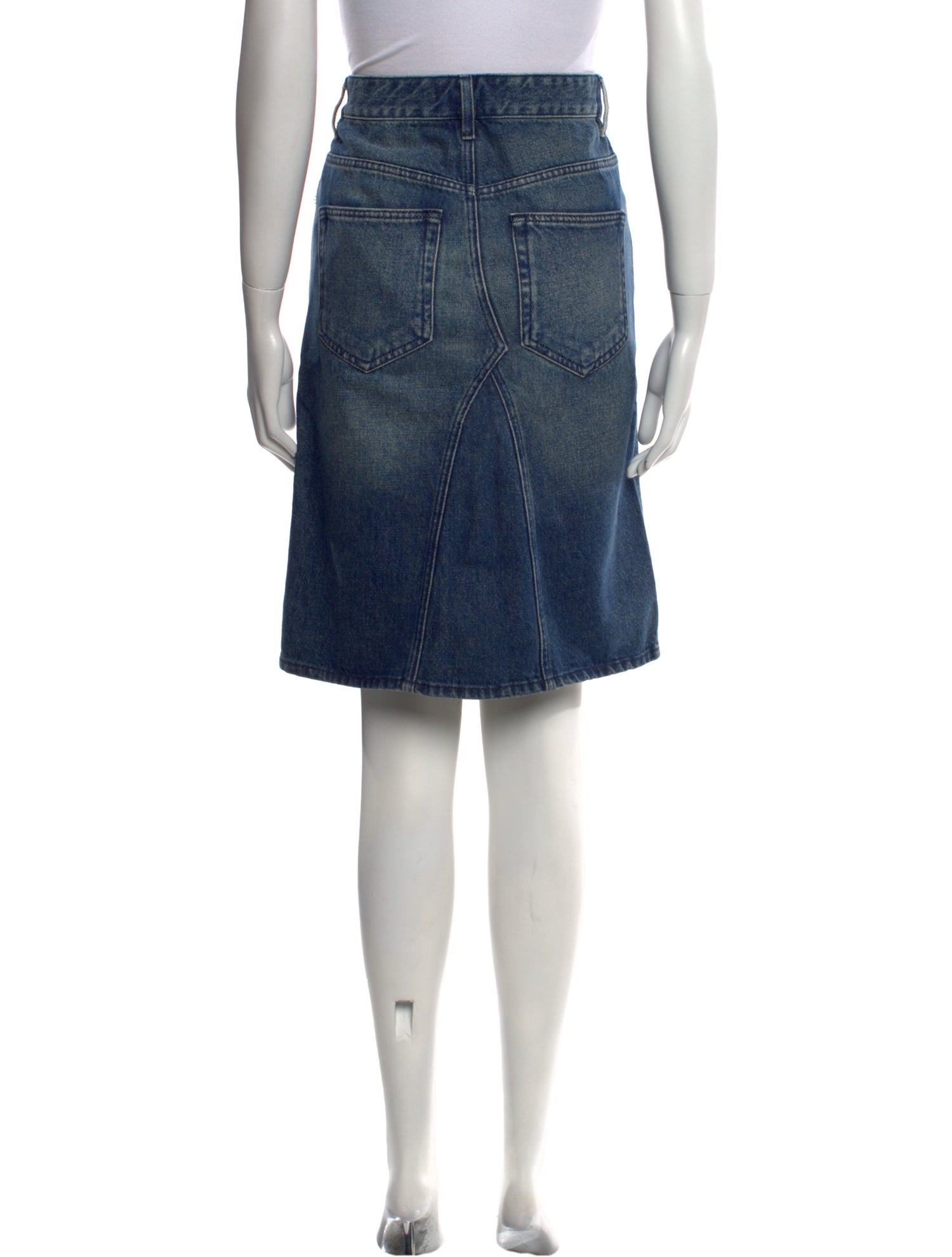 Étoile Isabel Marant Embroidered Accent Knee-Length Skirt