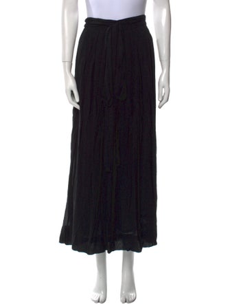 Étoile Isabel Marant Bow Accents Midi Length Skirt